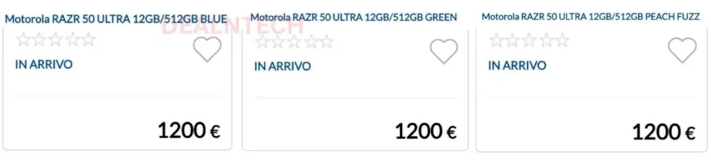 Motorola Razr 50 Ultra navodne cene // Sledeći Motorola Razr savitljivi telefon bi mogao da donese dobru nadogradnju po istoj ceni