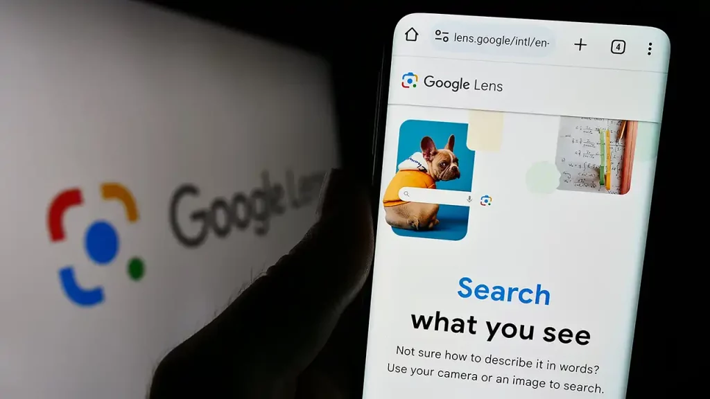 YouTube Google Lens