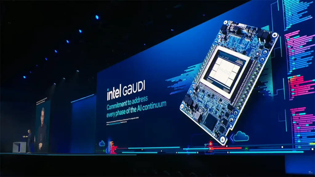 Intel nvidia Gaudi 3 AI Akcelerator