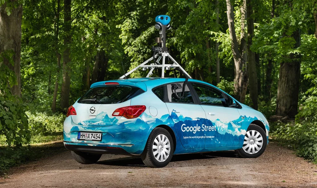 Google Street View automobil Srbija