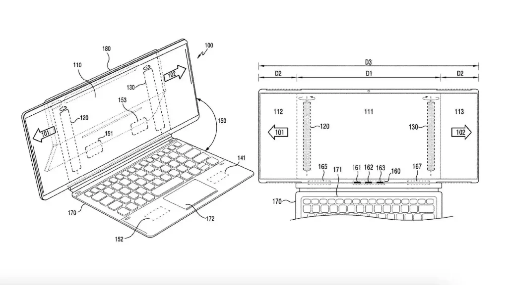 Samsung horizontalno proširiv ekran