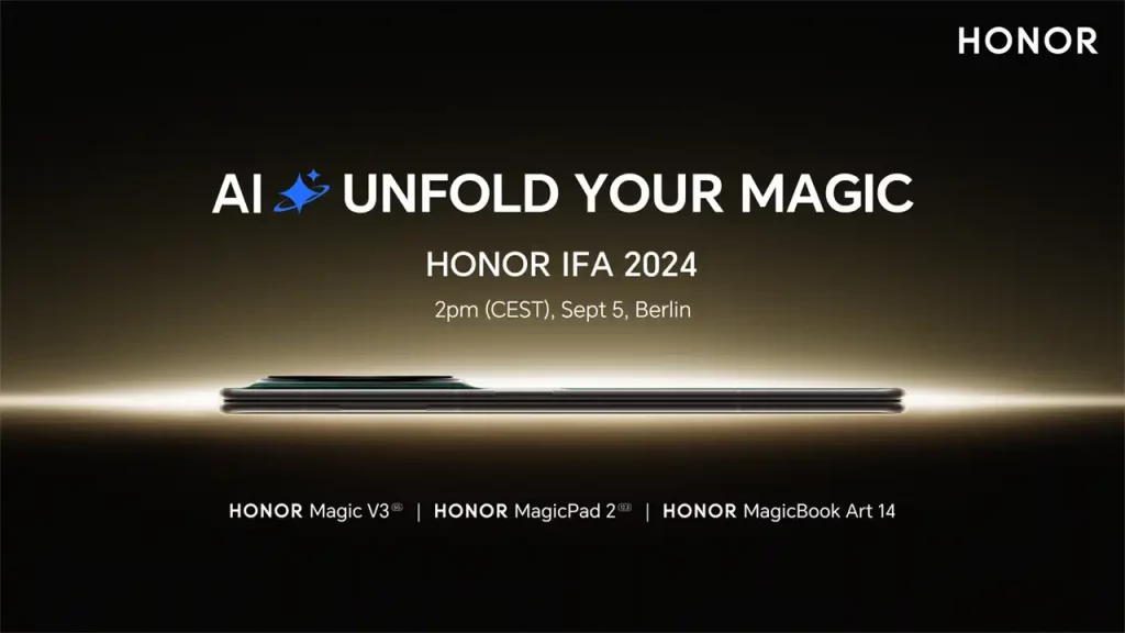 Honor Magic V3 IFA 2024 AI tehnologije