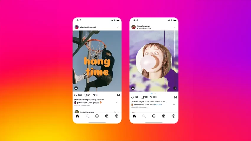 Instagram postovi sada će više ličiti na Reels objave nakon ove velike promene