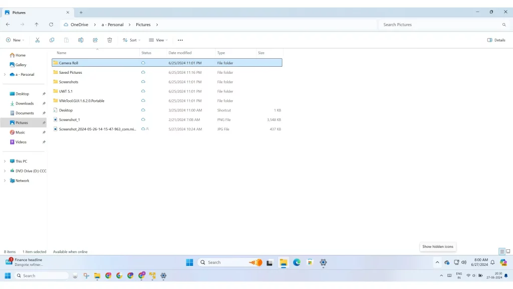 File Explorer Microsoft Windows 11