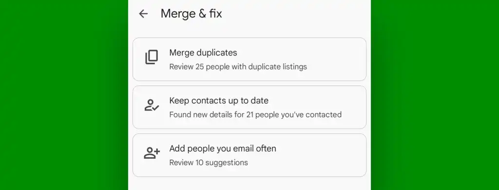 Google Contacts