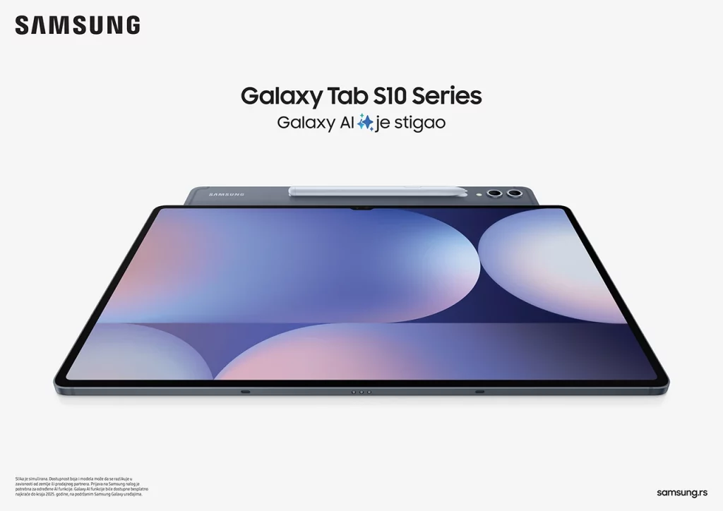 Galaxy Tab S10 sivi 