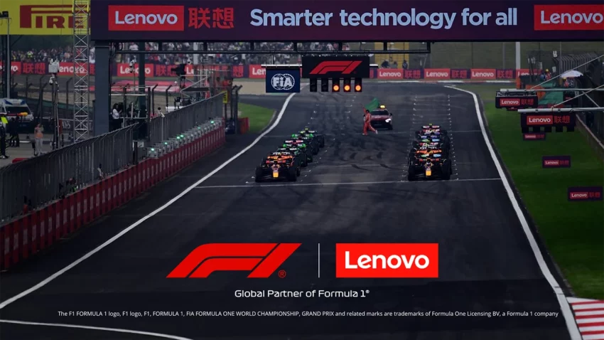 Lenovo postaje globalni partner Formule 1