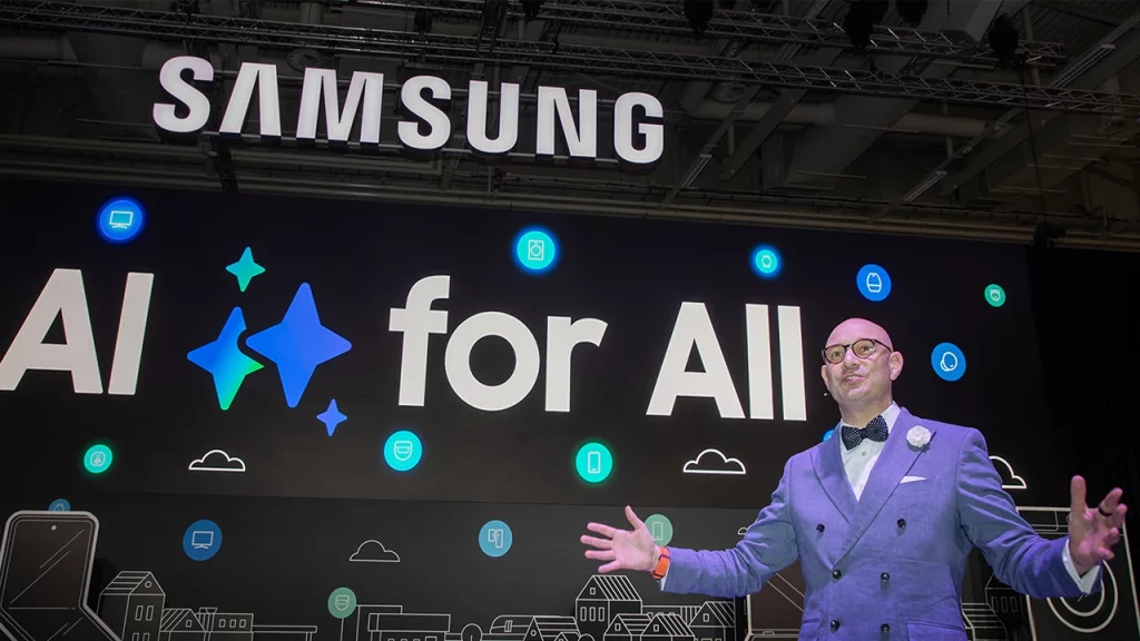 Samsung AI for All IFA 2024 PR naslovna govor