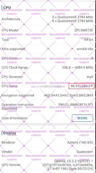 Snapdragon 8 Elite pregrevanje visoke performanse