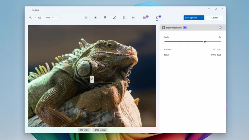 Microsoft Photos donosi funkciju super rezolucije i OCR podršku za Windows 11 Copilot+ PC