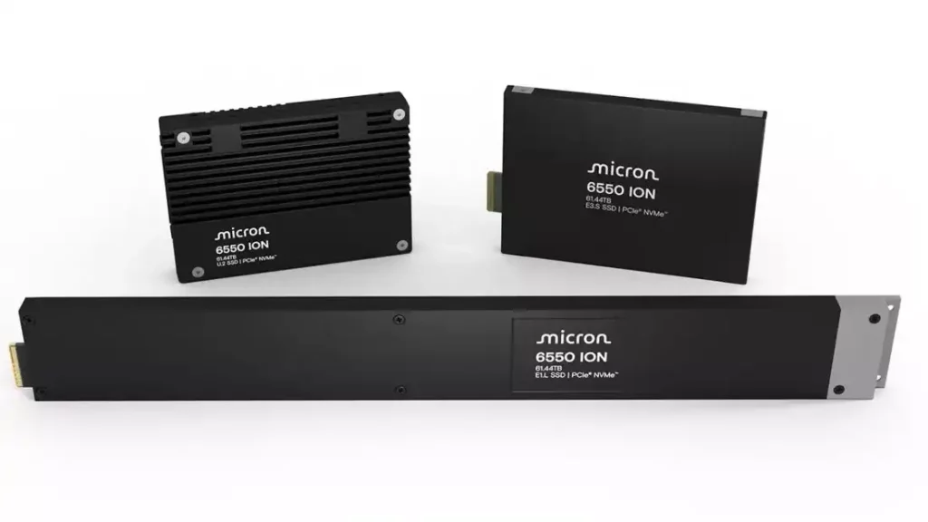 Micron SSD 60 TB PCIe 5.0