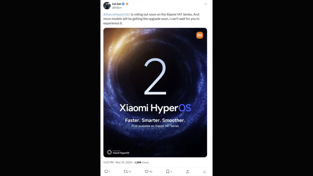 Xiaomi HyperOS 2