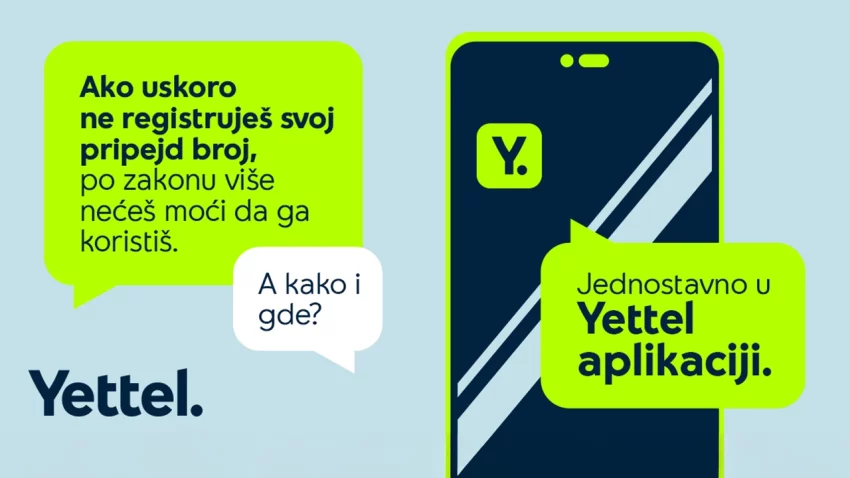 Registracija prepaid broja u Yettelu uz brojne pogodnosti