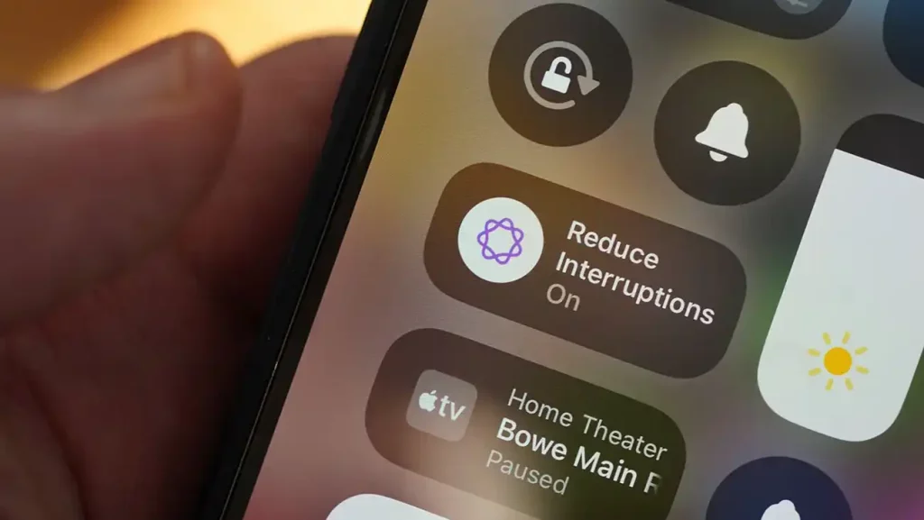 Apple Reduce Interruptions