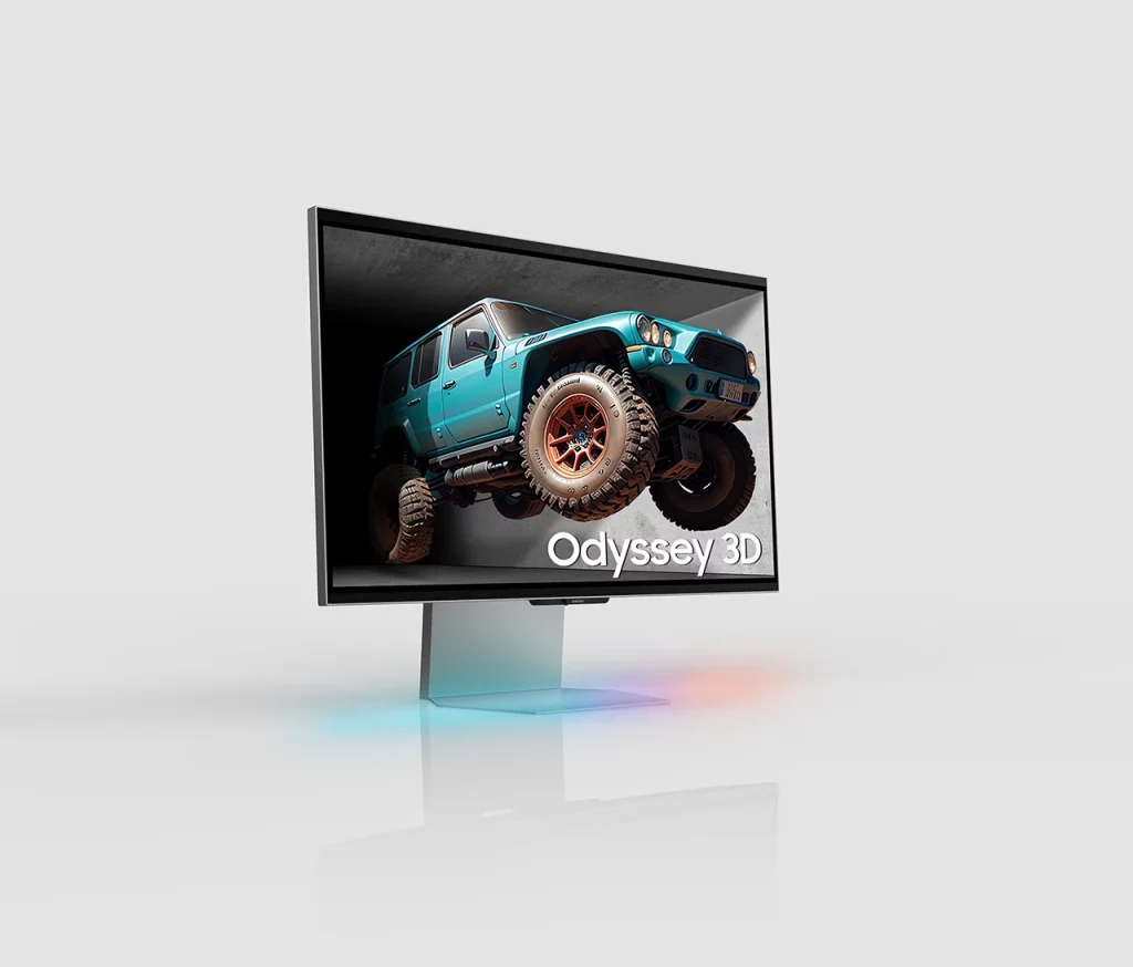 Samsung monitori 2025 Odyssey 3D(G90XF)_Front copy