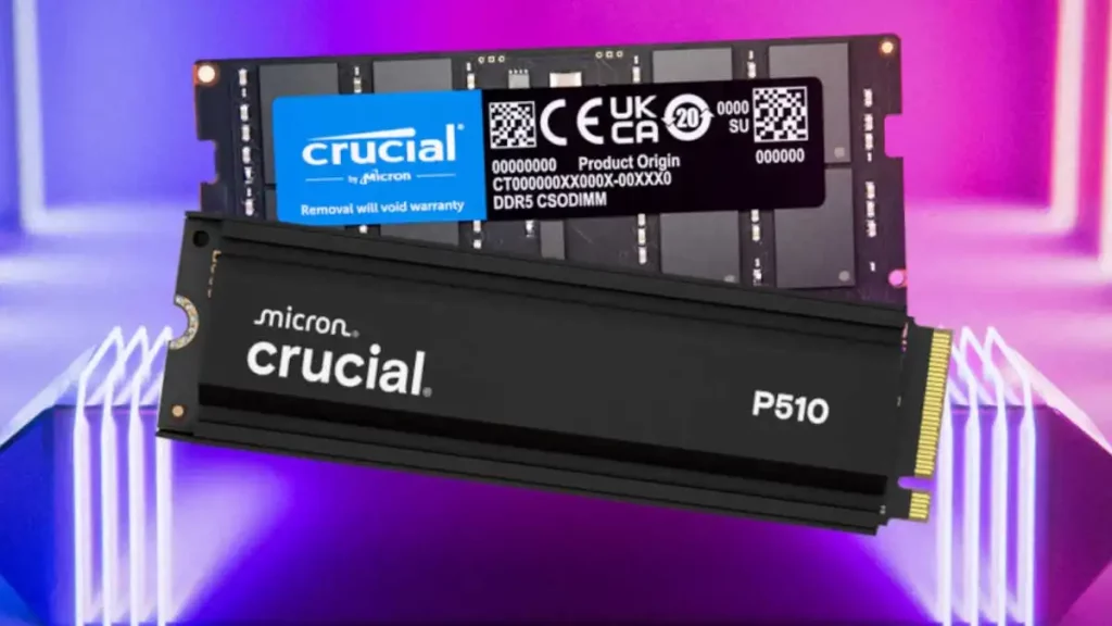 PCIe 5.0 Crucial dramless P510