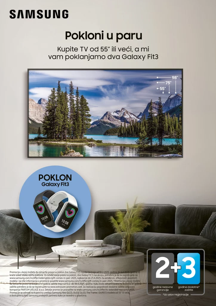 Samsung TV pokloni