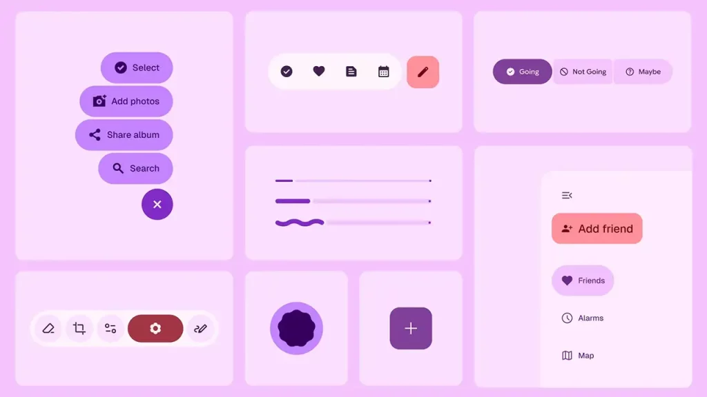 Android novi izgled Material 3 Expressive