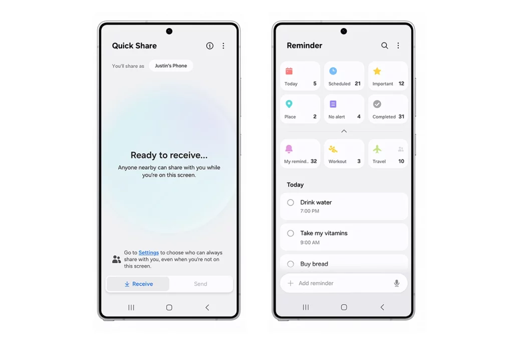 One UI 8 Beta Ekran