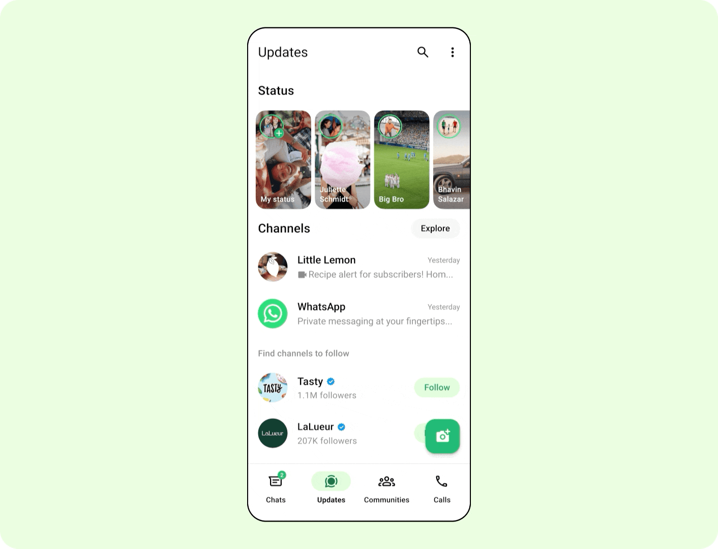 WhatsApp reklame