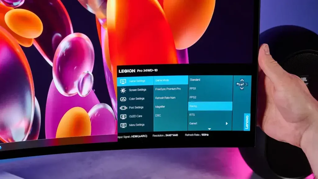 Lenovo gejming monitori