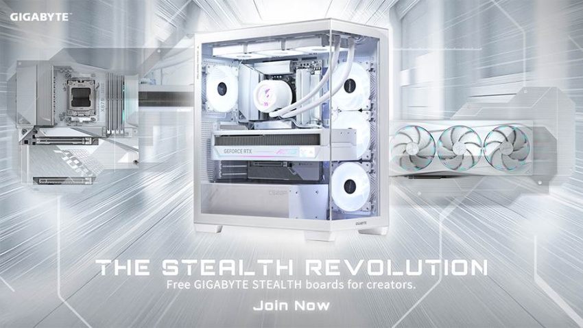 GIGABYTE najavljuje kampanju Stealth Revolution uz čiste i estetski privlačne PC konfiguracije