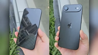 Novi hands-on video prikazuje iPhone 17 Air u elegantnoj crnoj boji