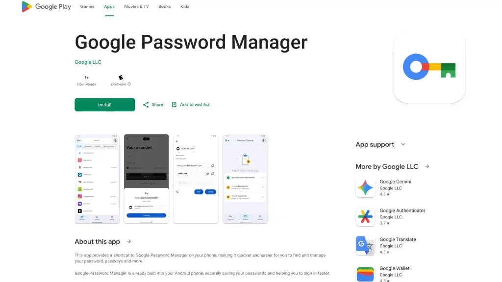 Google objavio prečicu za Password Manager u Play Store za lakši ...