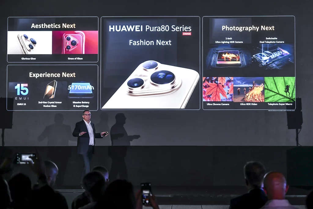 Huawei Pura 80 Pro James ST John Darwall Warren