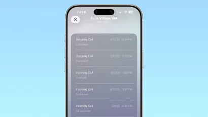 iOS 26 omogućava pregled kompletne istorije poziva sa svakim pojedinačnim kontaktom