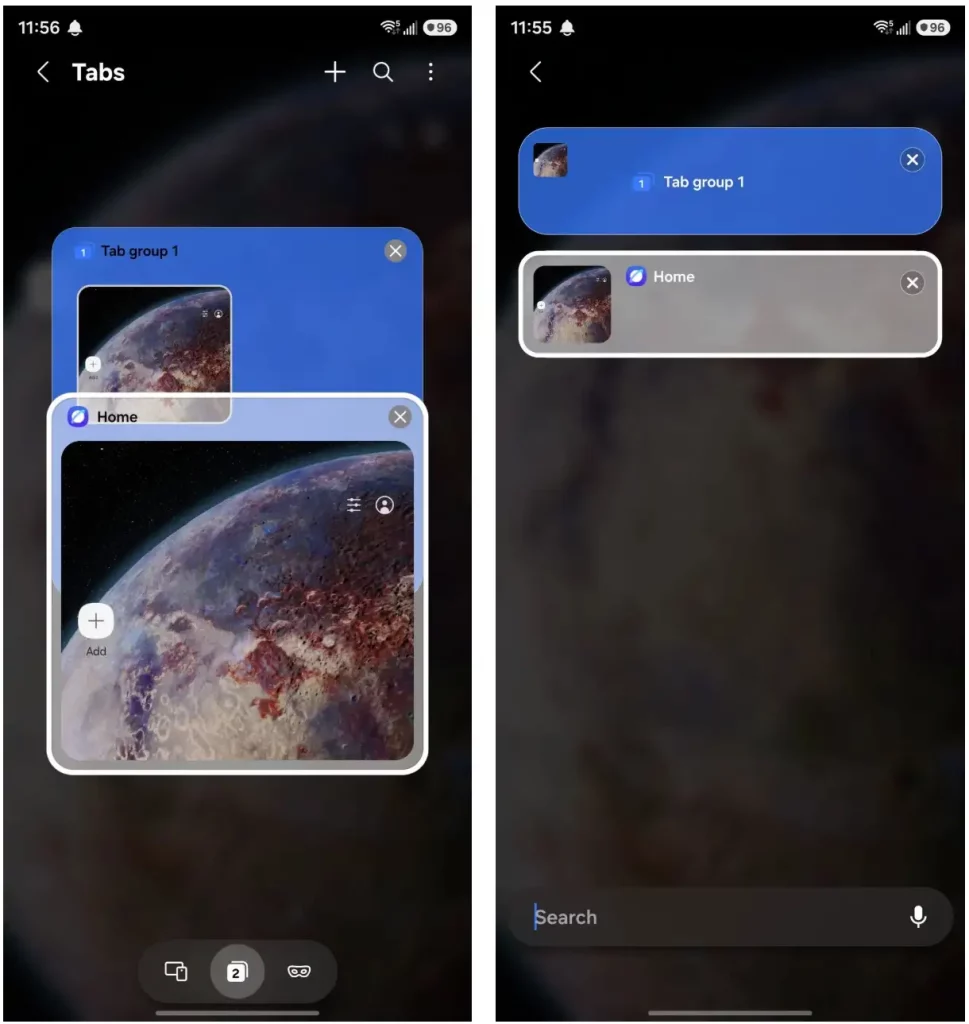 Samsung Internet pregledač