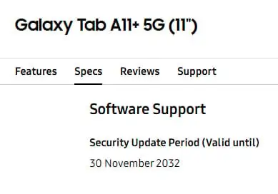 Samsung Galaxy softverska podr&scaron;ka