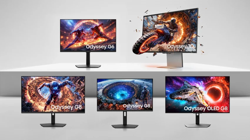 Samsung predstavlja novu liniju Odyssey gejming monitora, sa prvim na svetu 6K 3D ekranima ultra visoke rezolucije