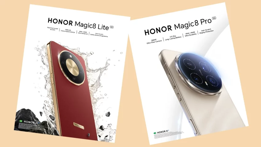 Najbolji pametni telefoni 2025. godine – poređenje performansi i izdržljivosti: Honor Magic 8 Pro i Magic 8 Lite na vrhu liste
