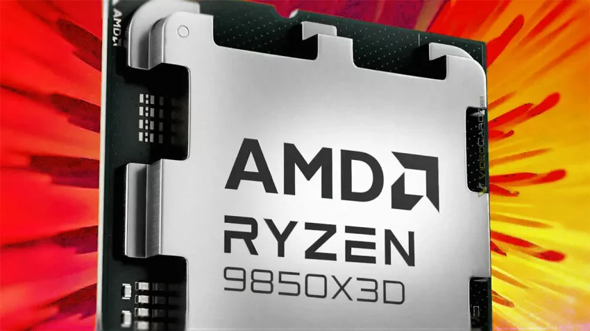 AMD zvanično predstavio Ryzen 7 9850X3D, najbrži gejming CPU sada je još brži i do 60% ispred Intel 285K