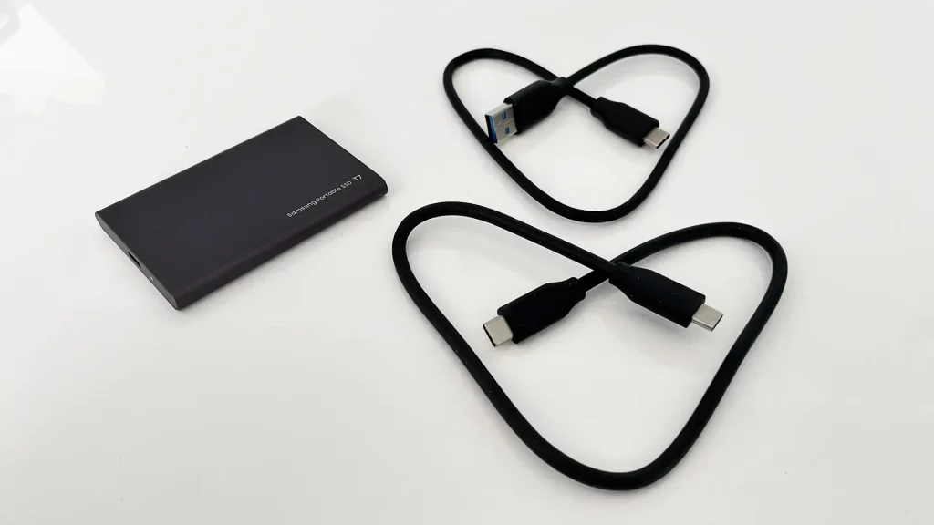 Samsung T7 USB-C 3.2 Gen2 SSD