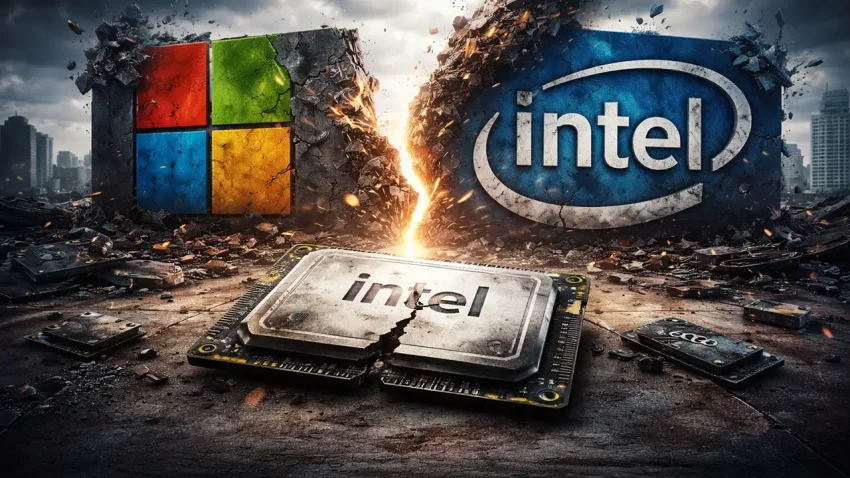 Wintel alijansa je mrtva: Intel se menja, a Windows postaje sve gori i gori