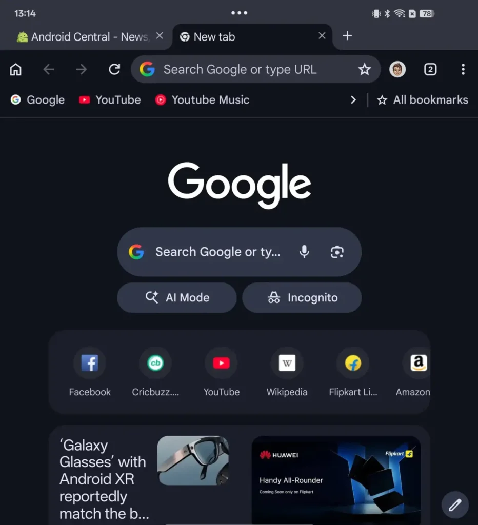 Chrome Android