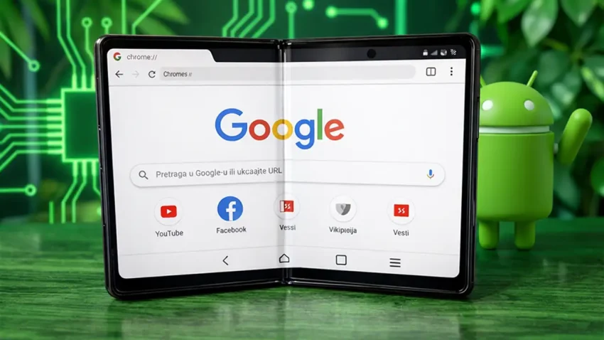 Chrome verzija za Android tablet i preklopne telefone sve više liči na desktop verziju