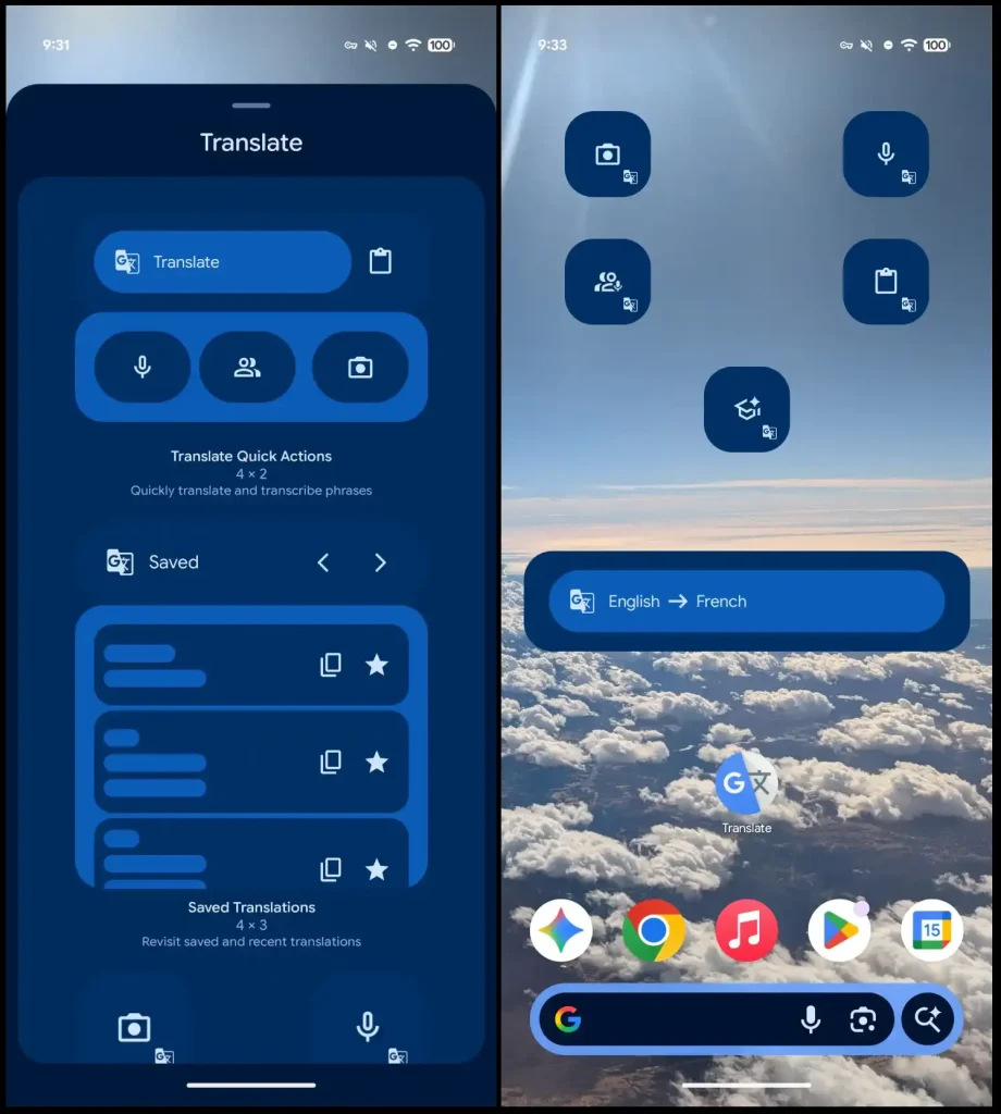 Google Translate na Android telefonu