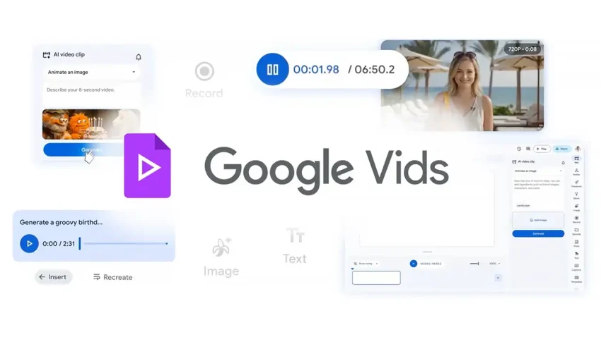 Google Vids AI alat vam pomaže da potpuno besplatno napravite, montirate i podelite video klip