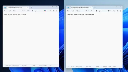 Microsoft uklanja Copilot dugmad iz Windows 11 aplikacija