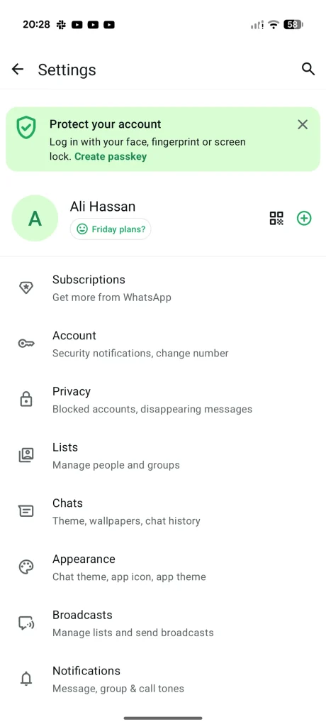 WhatsApp Plus pretplata