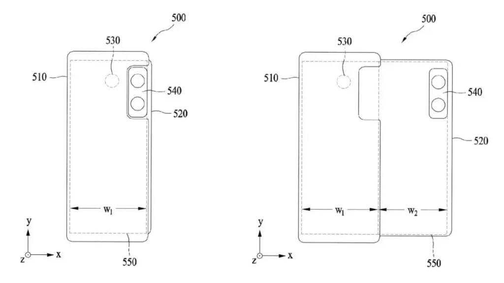 Samsung telefon sa ekranom koji se izvlači