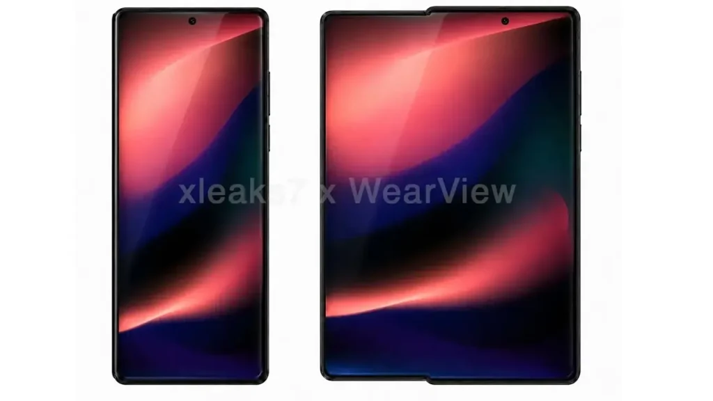 Samsung telefon sa ekranom koji se izvlači