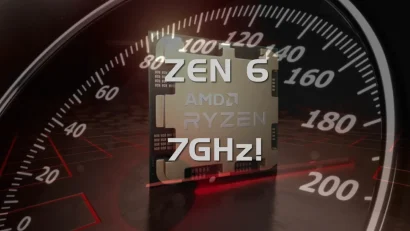 AMD sprema istorijski skok: Zen 6 Ryzen cilja radni takt od čak 7 GHz