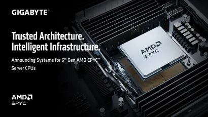 Giga Computing ubrzava veštačku inteligenciju za preduzeća u velikom obimu uz serverske procesore AMD EPYC™ 6. generacije