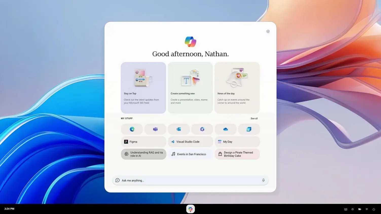 Copilot OS je najradikalniji Microsoft operativni sistem: bez ikona i Start menija, sve se vrti oko AI-a