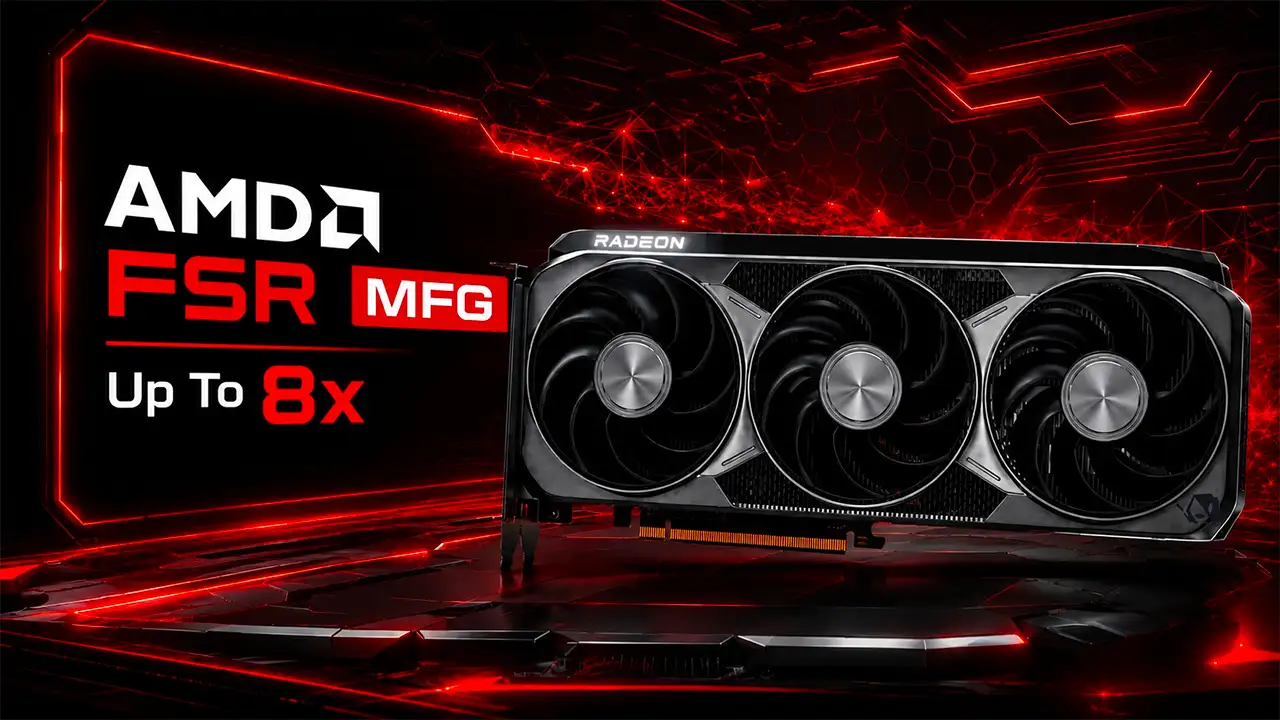 AMD u najnovije Radeon drajvere dodao Multi Frame Generation MFG 8x