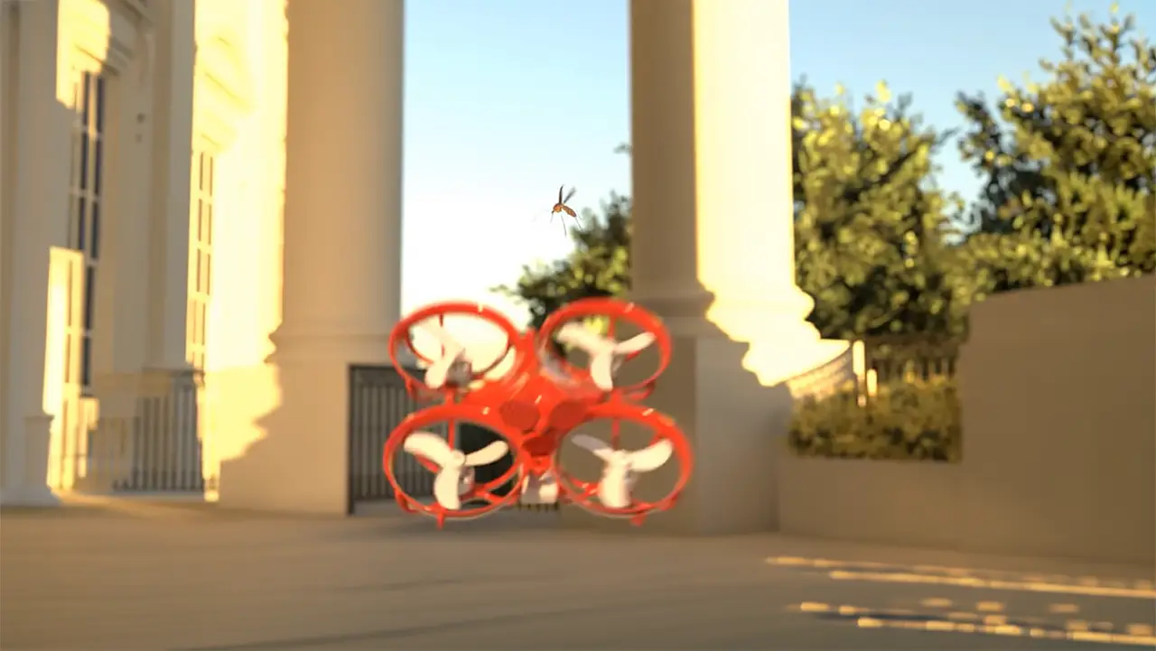 Mikro-dron od 40 grama prvi put u letu oborio insekta na misiji ka „potpunom istrebljenju komaraca“, može da eliminiše insekte na udaljenosti do 8 metara